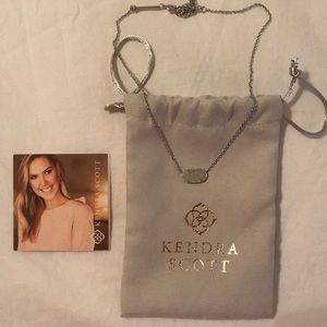 Kendra Scott Elisa Necklace Iridescent Drusy
